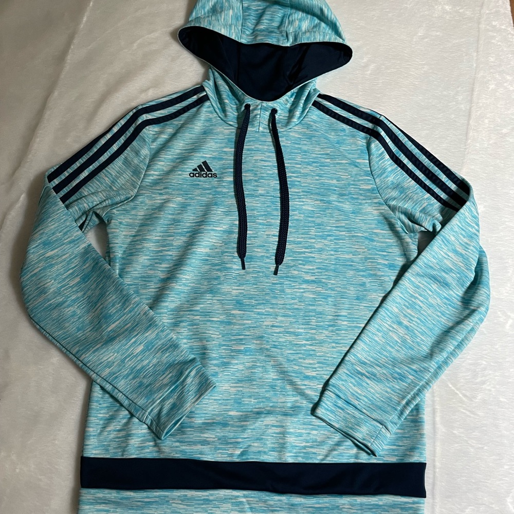 Adidas Climalite hooded pullover sweatshirt size medium